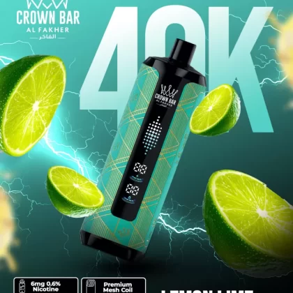 Al Fakher Crown Bar Mega Max 40K - Crownbar Vape (E84CE0)