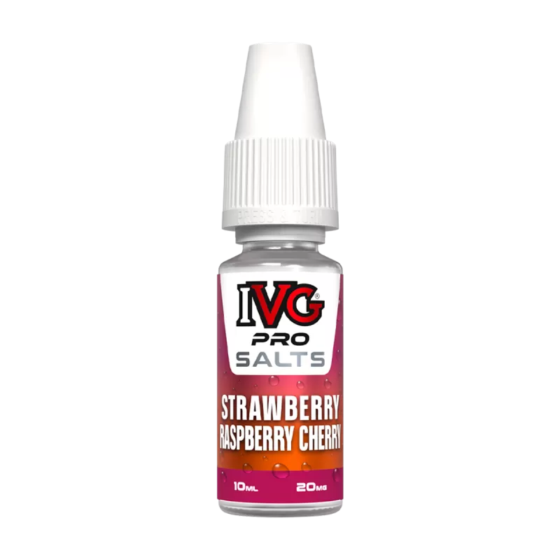 Strawberry Raspberry Cherry Nic Salt by IVG Pro - 10ml - Vape Product, Vape Product