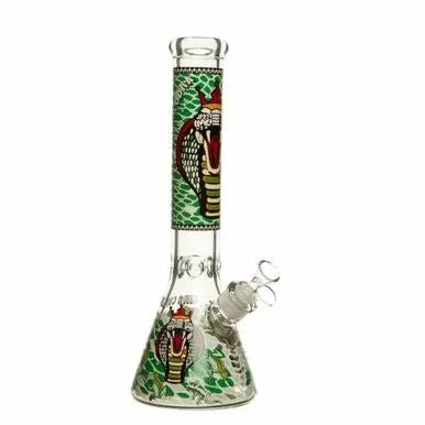 14″ 7mm Apex Cobra Glass Bong