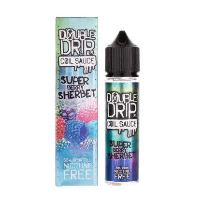 Super Berry Sherbet 50ml Shortfill E-Liquid by Double Drip