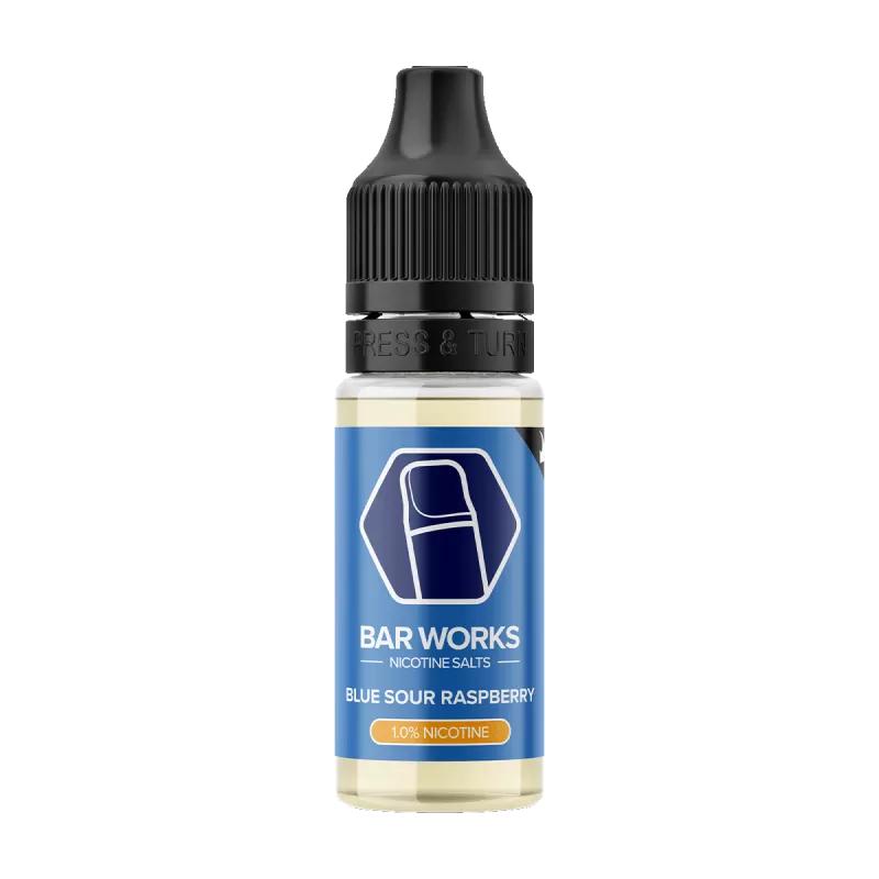Blue Sour Raspberry Nic Salt by Bar Works - 10ml - Vape Product, Vape Product (35E0D3) - Image 2