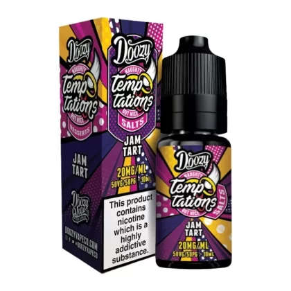 Jam Tart Nic Salt E-Liquid Temptations Series by Doozy Vape Co (10ml) - Vape Product, Vape Product