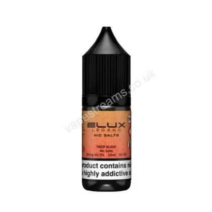Elux Legend Tiger Blood Nic Salt E-Liquid - Vapestreams Co