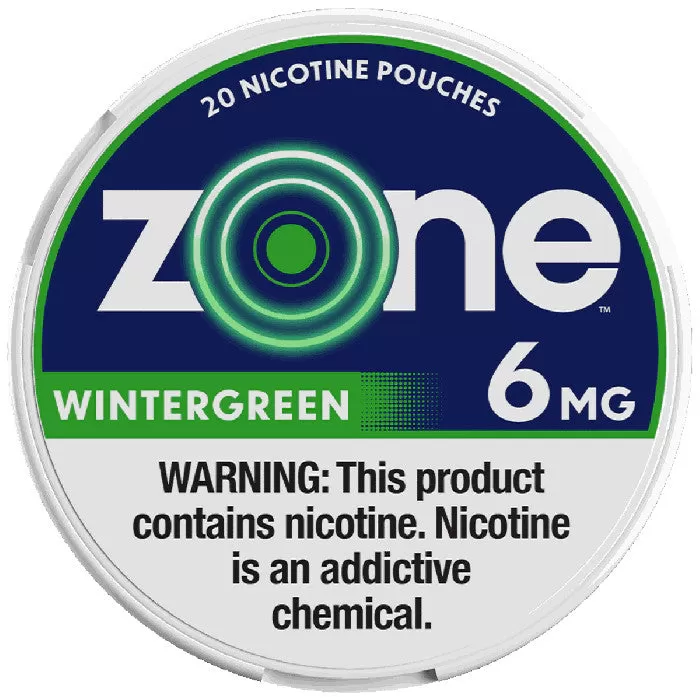 Zone Tobacco-Free Nicotine Pouch 20 Pouches - Spearmint - Image 2