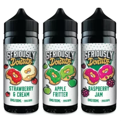 Seriously Donuts 0mg 100ml Shortfill E-Liquid