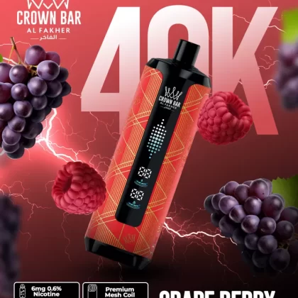 Al Fakher Crown Bar Mega Max 40K - Vapesonline (CE6791)