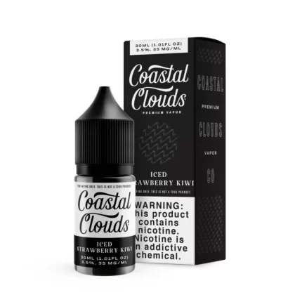 Coastal Clouds Salt Iced Strawberry Kiwi eJuice - Vape Product; Vape Product, Vape Product