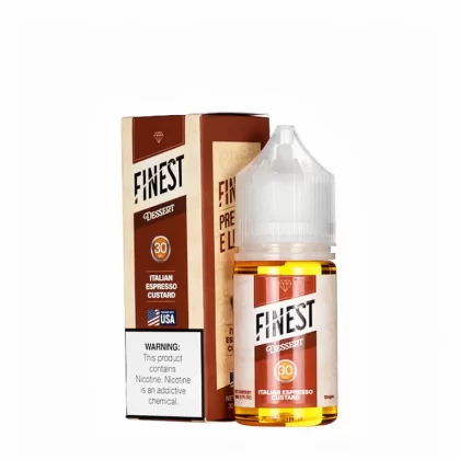 Finest Dessert Salt Nic Italian Espresso Custard 30mL