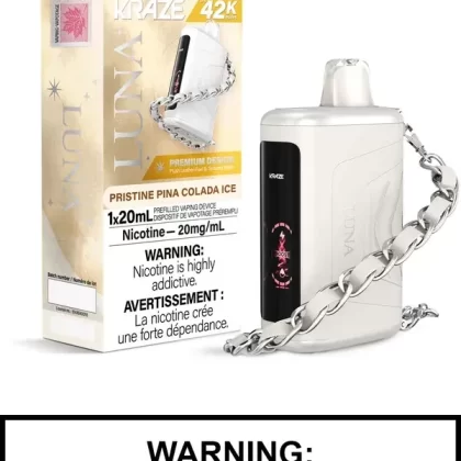 Pristine Pina Colada Ice Kraze Luna Disposable Vape