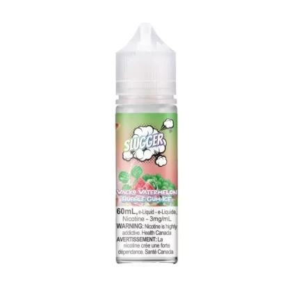 Slugger– Wacko Watermelon Bubble Gum Ice (3/6) Mg - Vapebar Pk
