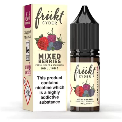 Frukt Cyder Mixed Berries Nic Salt E-Liquid - 20mg