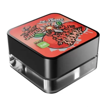 Trap’d Out Jeffery Pure THCA Badder – Cherry Bomb