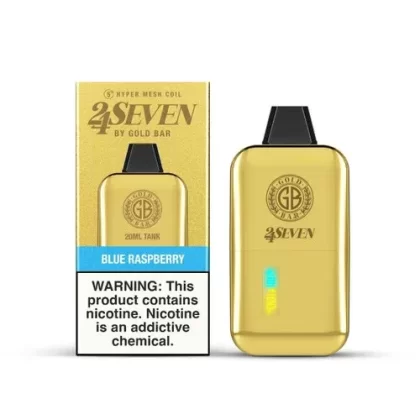 Gold Bar 24Seven 24K Disposable (24000 Puffs) – Buy 1 Get 1 Free