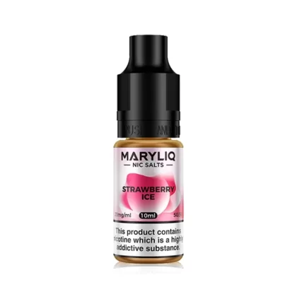 Lost Mary MaryLiq Strawberry Ice E Liquid 10ml - Nicotine Strength#20mg>10mg (DAFB12)