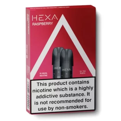 Raspberry Frost Pro/Mini Pods by Hexa - 18 mg/ml