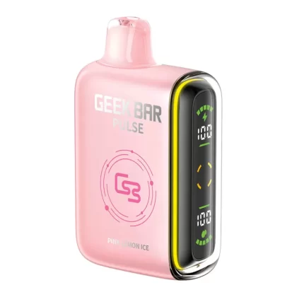 Geek Bar Pulse Disposable Vape Device - Pink Lemon Ice - 20mg/ml