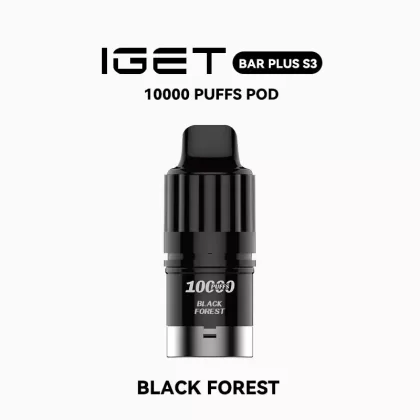 IGET Bar Plus S3 Pod – Black Forest - Ozvapeone (323A1F)