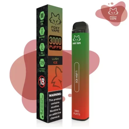 FoxyVape – Lush Ice (3000 Puffs) - Vapexotic In (5C5CC6)