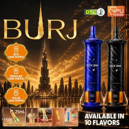 Geek Bar Burj 80K - Grape Mint