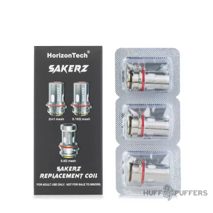 Horizon Sakerz Coils - 0.16 ohm Mesh (rated 70W), 0.17 ohm 2in1 Mesh (rated 70W)