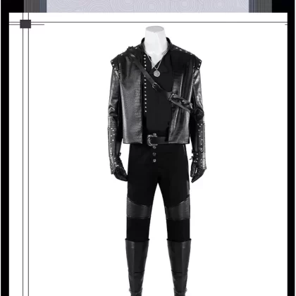 The Witcher Geralt of Rivia Cosplay Costume Full Set for Men
