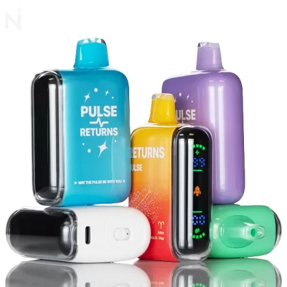 Pulse Returns 15000 Puff Disposable Vape - Grape B-Pop