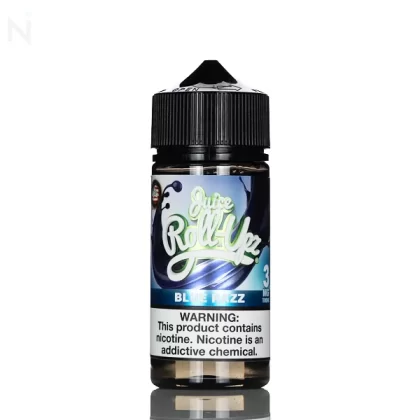 Juice Roll Upz E-Liquid - Blue Raspberry - 100mL - 6mg