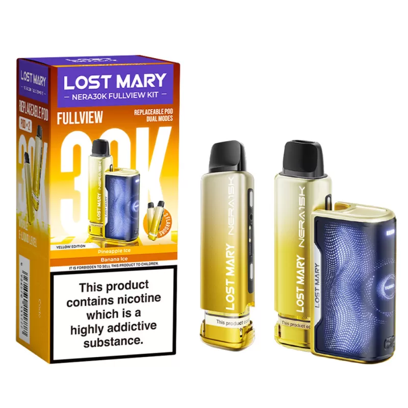 Lost Mary NERA 15K Vape KIT - Strawberry Raspberry Cherry - Image 2