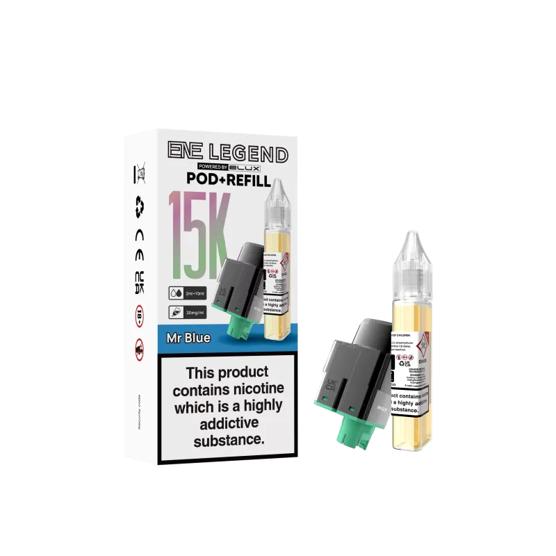 Elux ENE Legend 15K Prefilled Pods - Strawberry Raspberry Cherry - Image 2