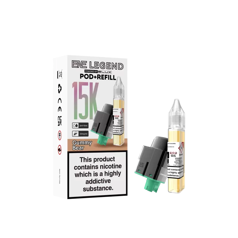 Elux ENE Legend 15K Prefilled Pods - Strawberry Raspberry Cherry - Image 3