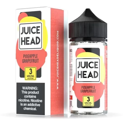 JUICE HEAD – PINEAPPLE GRAPEFRUIT 100ML - Vape Product, Vape Product (A8C61D)