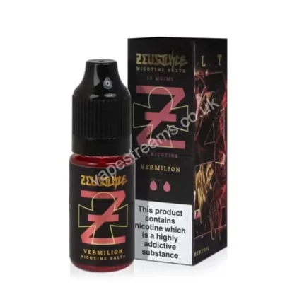 Zeus Juice Vermilion Nic Salt E-Liquid
