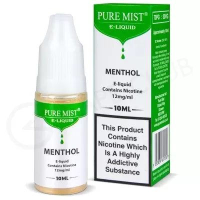 Menthol Sensation E-Liquid by Pure Mist