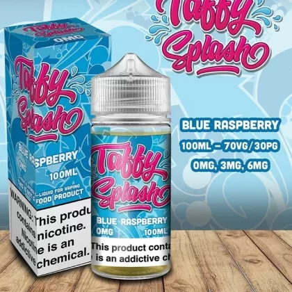 Taffy Splash Blue Raspberry 100ml