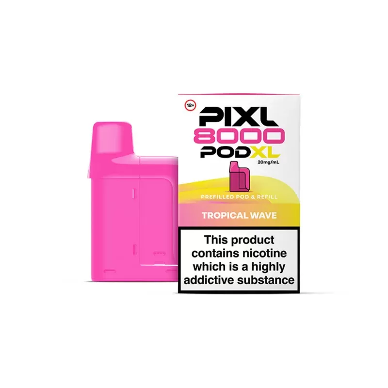 Pixl 8000 Tropical Wave Refill Pods - Ecigpremium