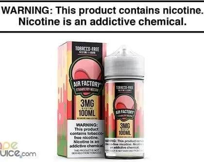 STRAWBERRY NECTAR BY AIR FACTORY 100ML - Vapejuice