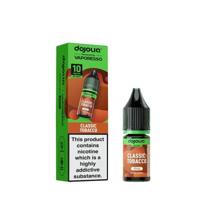 DojoLiq Classic Tobacco 10ml Nic Salt E-Liquid by Vaporesso - 10mg