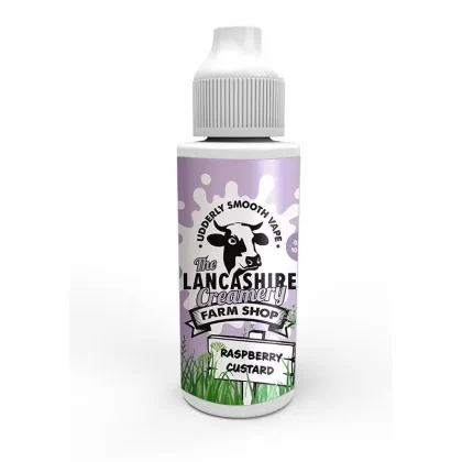 Raspberry Custard By The Lancashire Creamery Farm Shop 100ml Shortfill