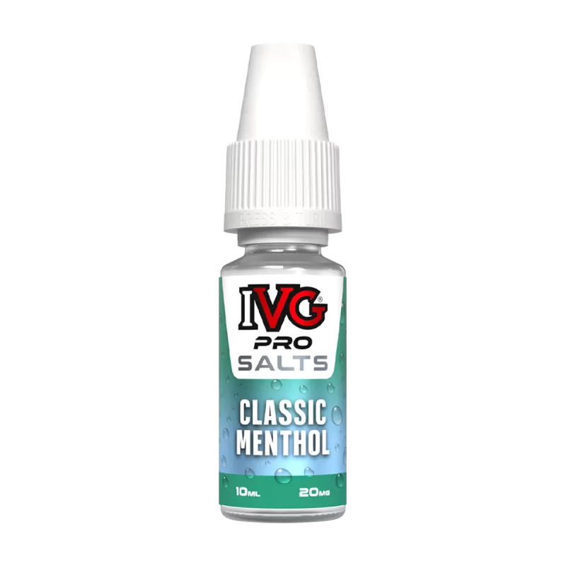 Classic Menthol Nic Salt by IVG Pro - 10ml - Vape Product, Vape Product