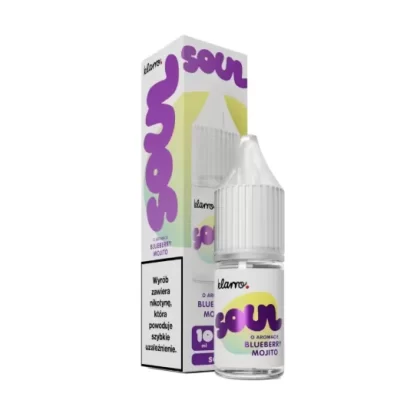 Liquid Klarro Soul Salt 10ml O Aromacie Blueberry Mojito 20mg