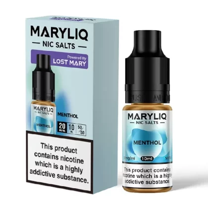 Menthol Maryliq Nic Salt E-Liquid by Lost Mary