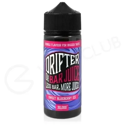 Sweet Blueberry Ice Shortfill E-Liquid by Drifter Bar Juice 100ml - Ecigpremium