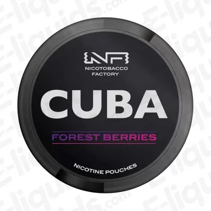 CUBA Black Forest Berries Nicotine Pouches