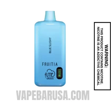 Blue Slushy Fruitia X Fume Disposable Vape 8000 Puffs