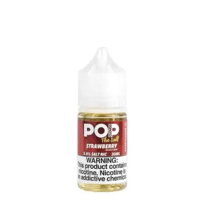Sale $4.25 – Strawberry by Pop Clouds Salt 30ML