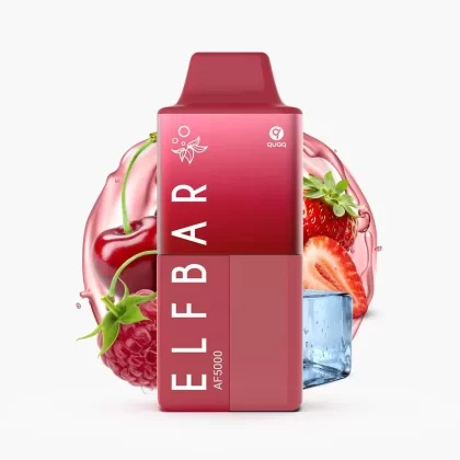ELFBAR AF5000 | Strawberry Raspberry Cherry Ice | 5000 Züge