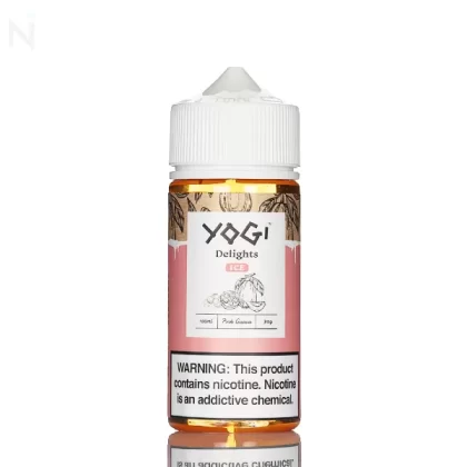 Yogi Delights E-Liquid - Pink Guava Ice - 100mL - 6mg