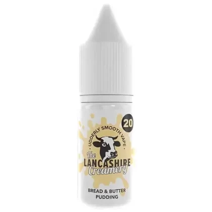 Lancashire Creamery Bread Butter Pudding 10ml Nic Salt
