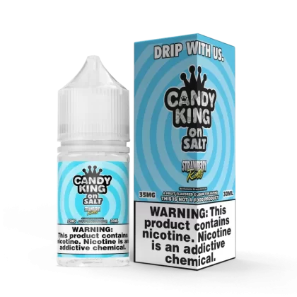 CANDY KING on SALT - Strawberry Rolls - 30ML E-Liquid