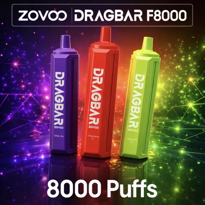 ZoVoo DragBar F8000 - Green Voodoo - Vapeciga - Image 2